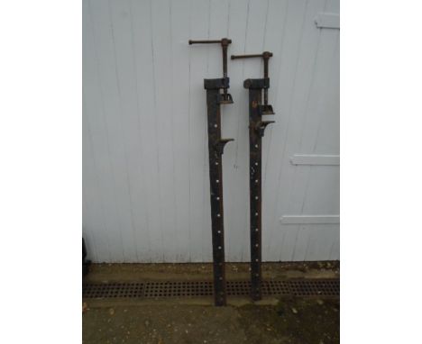 Woden pair heavy duty sash clamps 127cm