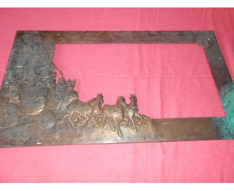 Vintage Mirror Frame 20 x 36 inches frame size on outer edges