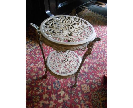 Vintage Brass Stand 18 inches tall 9 wide