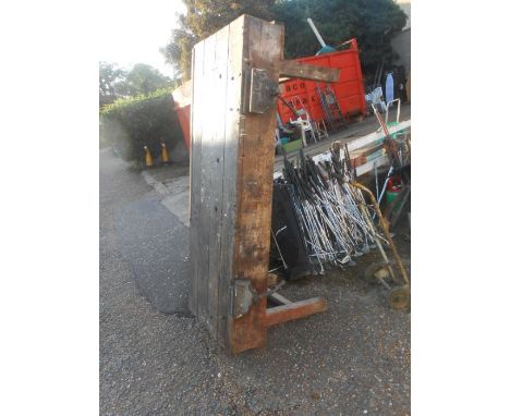 Vintage Wooden Work Bench