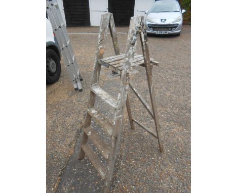 Vintage Wooden Steps sold as display item