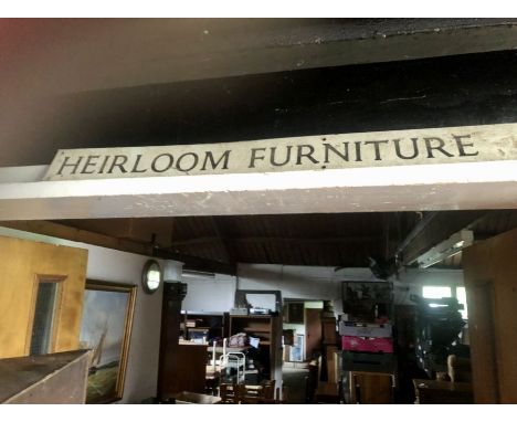 Vintage Aluminium Heirloom Furniture Sign