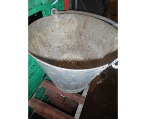 Vintage Galvanised Pail