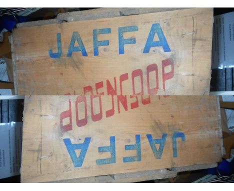 Vintage Wooden Orange Crate