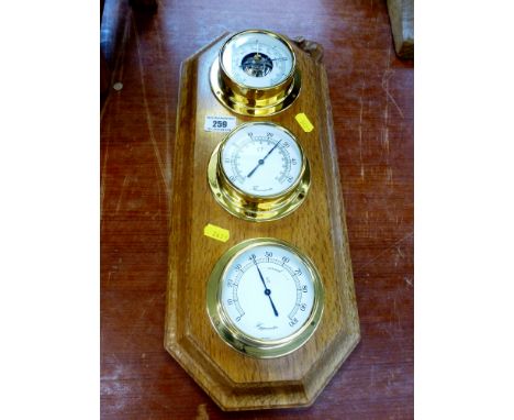 MOUSEMAN BAROMETER APPROX 17.5" X 7.5"