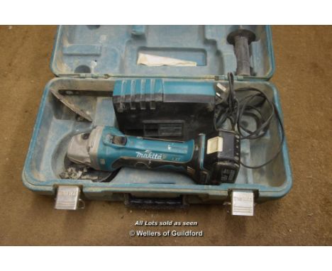 *MAKITA BGA452 18 VOLT CORDLESS GRINDER