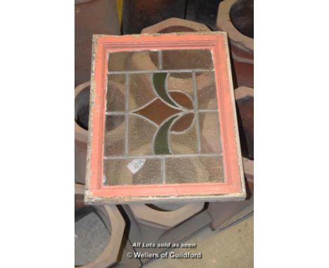 *DECORATIVE LEADED LIGHT PANEL
