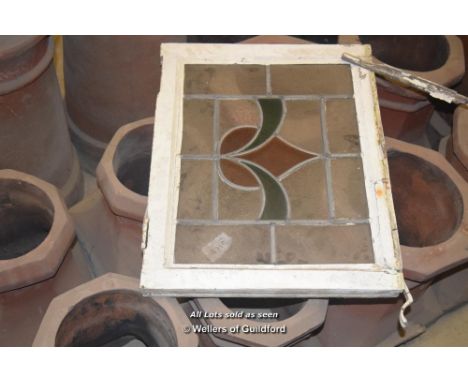 *DECORATIVE LEADED LIGHT PANEL