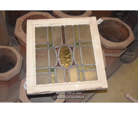 *DECORATIVE LEADED LIGHT PANEL