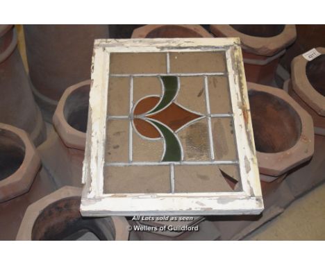 *DECORATIVE LEADED LIGHT PANEL