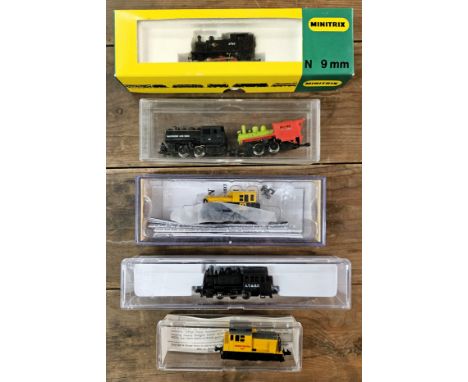 Five various 'N' gauge boxed trains Inc. Bachmann
untested but appears unused