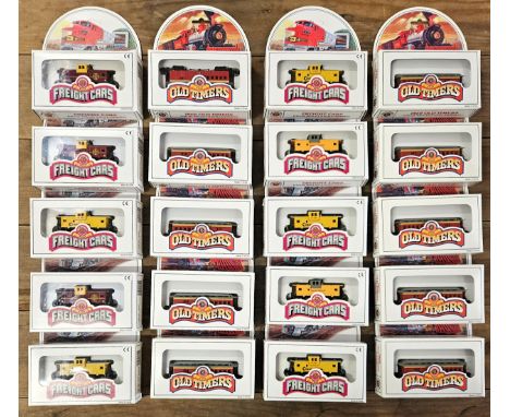 Quantity of boxed Bachmann 'N' gauge Old Timers coaches etc
unchecked but appear unused