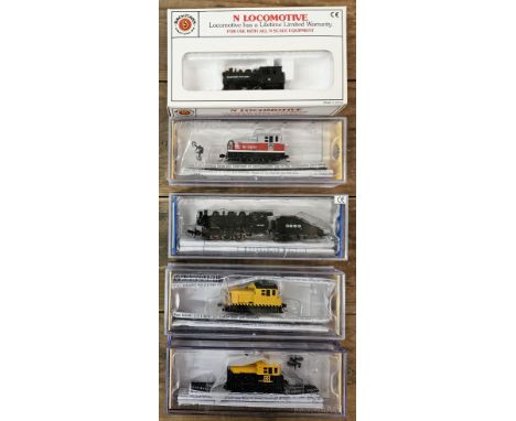 Five various 'N' gauge boxed trains Inc. Bachmann
untested but appears unused