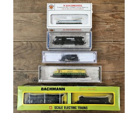 Five various 'N' gauge boxed trains Inc. Bachmann
untested but appears unused