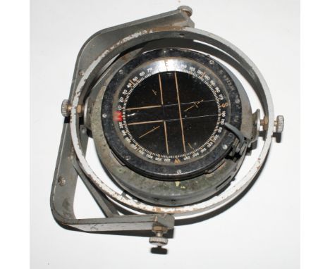 An aircraft gimbal compass