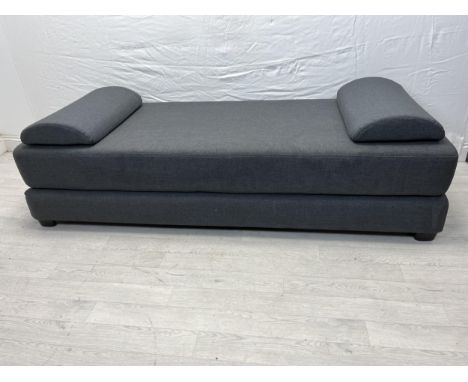 A contemporary John Lewis fold out sofa bed. (Some marks as seen). H.42 W.194 D.80cm. 