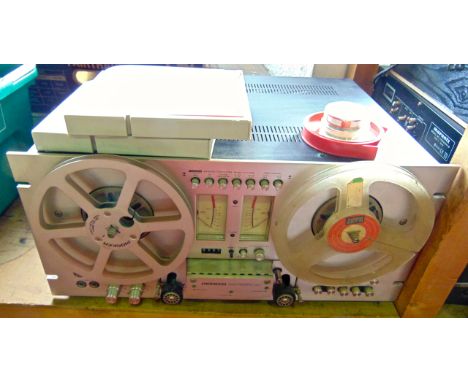 A vintage Pioneer reel to reel recorder model RT-707