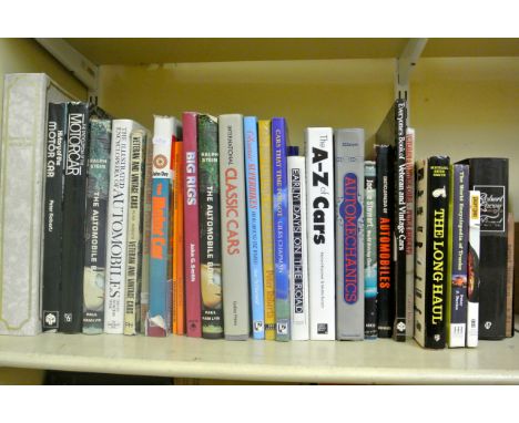 Books relating to the motorcar including Encyclopaedias of Motorcars, Classic Cars, Veteran and Vintage Cars, etc, 27 volumes