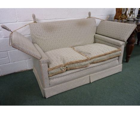 A modern two-seat Knole sofa, 162cm length x 84cm depth x 88cm height approx.