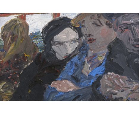 Jack Butler Yeats RHA (1871-1957)On the Skibbereen Light Railway (1924/5)Oil on panel, 23 x 36cm (9 x 14'')Signed; also signe