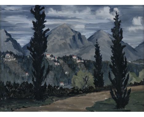 Maurice MacGonigal PRHAWestern Light, ConnemaraOil on board, 36 x 46 cm (14 x 18)Signed with The Grafton Gallery, DublinProve