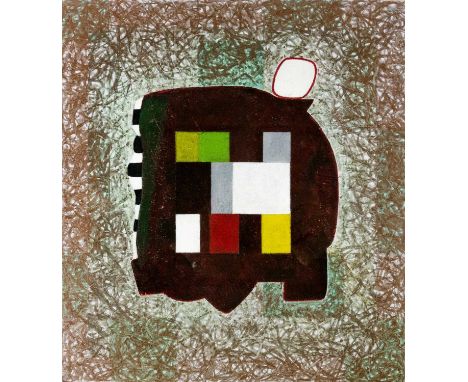 Anthony LIGHT (XX-XXI) Universe Series, Untitled No.32 Oil on paper, float mounted onto board
Signed and titled to the verso,