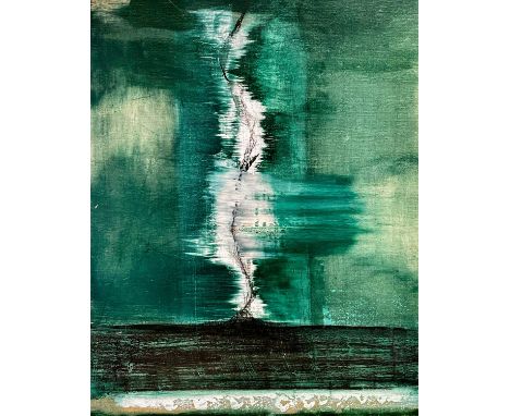 Marion E TAYLOR (1948, St Ives School of Painting) Untitled  Oil on canvas
Possibly from the 'That's How The Light Gets In' s