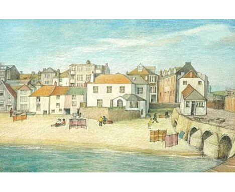 Margaret WARDMAN (XX-XXI) St Ives  Pastel with graphite
Signed and dated '89
25cm x 38cm, 37.5cm x 50.5cm framed
Shipping is 