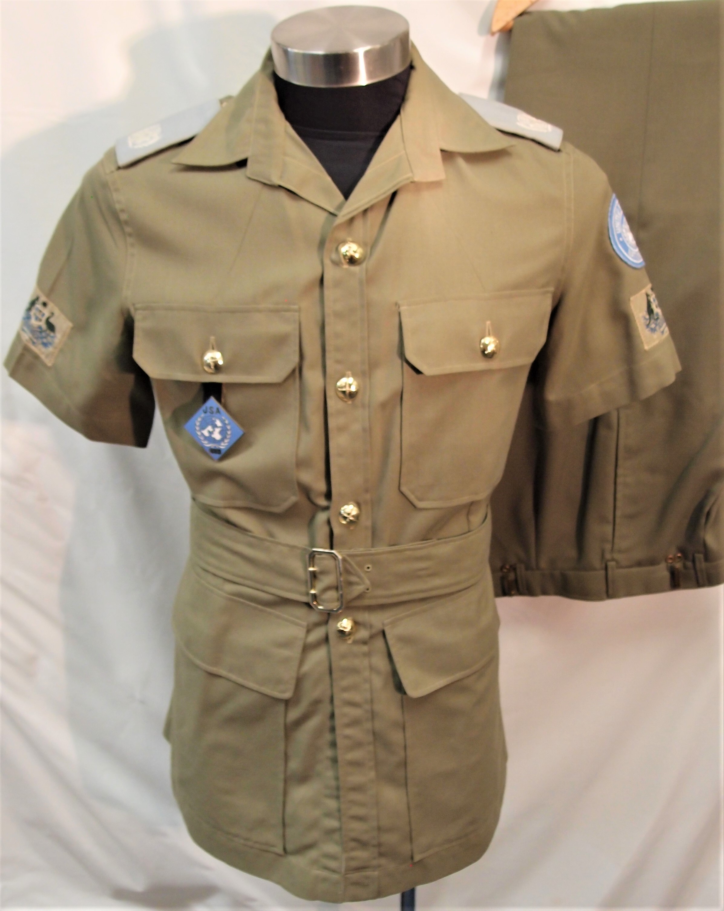 Australian Army United Nations Observer Uniform Jacket & Pants. 1983