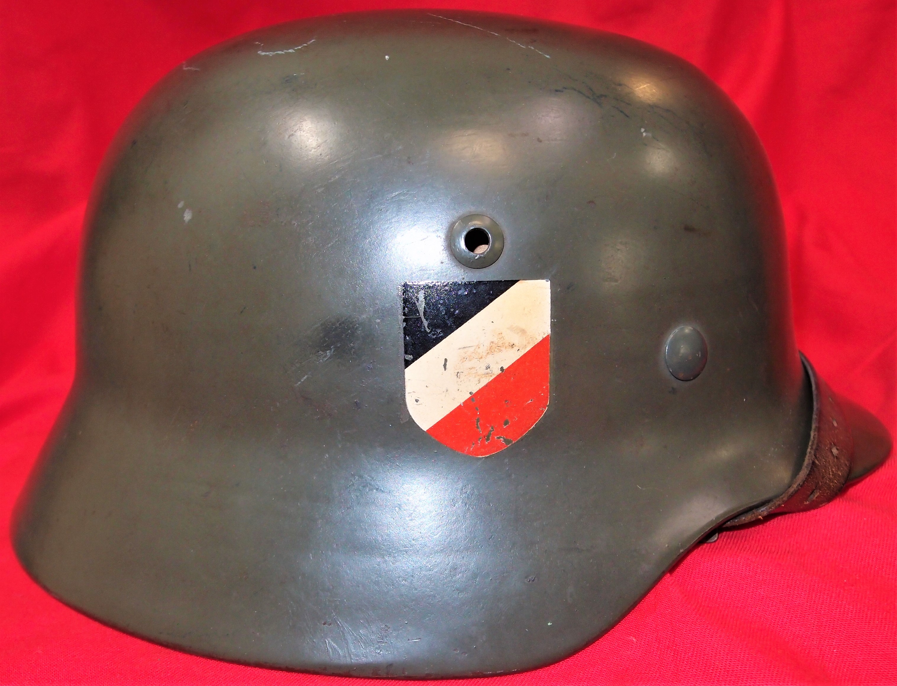 WW2 German Army double decal M35 Steel Helmet – near mint condition ...
