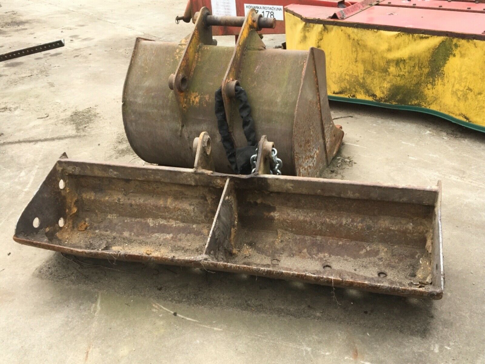 KP FORD NEW HOLLAND 655C 4X4 WHEEL DRIVE BACKHOE DIGGER, C/W FULL SET