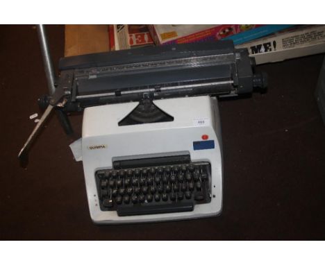 A VINTAGE OLYMPIA TYPEWRITER