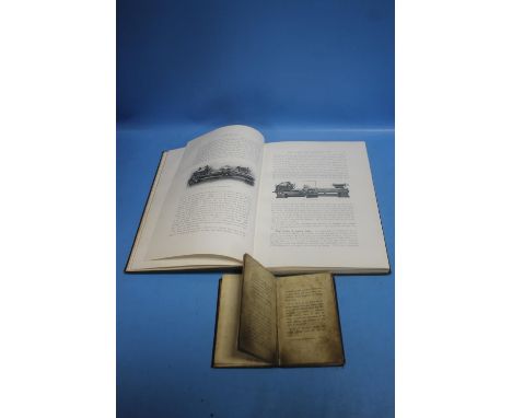 THREE VINTAGE BOOKS TO INCLUDE MACHINE TOOLS VOLUME 1, SUPPLEMENTS TO THE LECTURE BOOK DATED 1834, AND THE ENGINEERS AND MACH