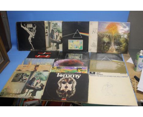 SEVENTEEN LP RECORDS TO INCLUDE PINK FLOYD (DARK SIDE OF THE MOON, UMMAGUMMA, RELICS) BLACK SABBATH, WE SOLD OUR SOUL TO ROCK