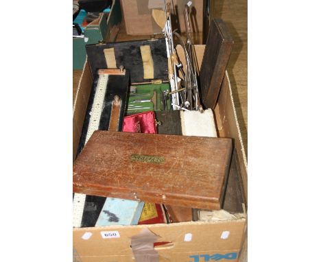 TOOLS AND MEASURING GAUGES, to include Slocomb micrometer caliper, The Starrett micrometer caliper No.224 etc