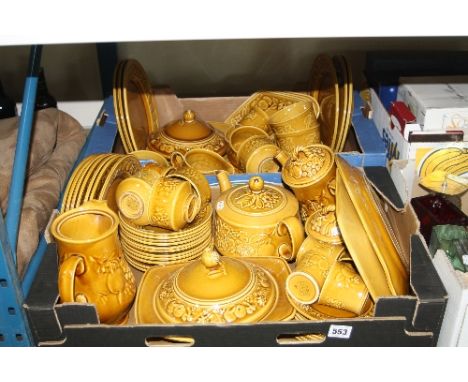 ROYAL WORCESTER 'CROWN WARE' DINNERWARES, (over 70 pieces)