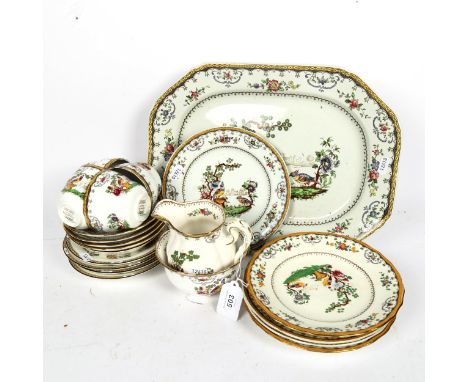 Copeland Spode "Chelsea" tea and dinnerware 