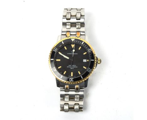 ETERNA-MATIC - a mechanical chronometer wristwatch with date aperture, working order (crown does not screw down properly) 