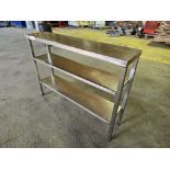 *No Reserve* Stainless Shelf Unit