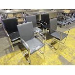 *No Reserve* 5x Damaged Faux Leather Dining Chairs