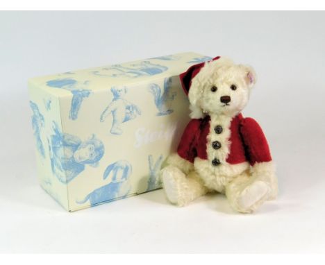 STEIFF. A Steiff 2012 Christmas musical Teddy bear. A Limited Edition No.1825/2012. CoA, ear button, original tags, original 