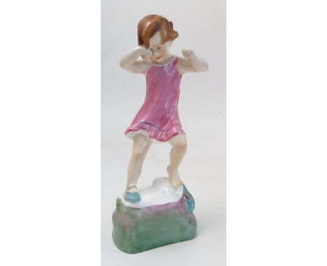 A Royal Worcester figure, Wednesday's child, model number 3259 Condition report: good condition