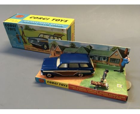 A Corgi 440 Ford consul cortina super estate car, in box. (NO CONDITION REPORT, VIEWING OF LOT ADVISED.)