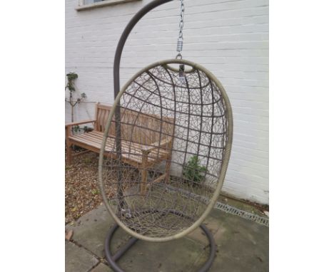 A Bramblecrest hanging cacoon - with cushion