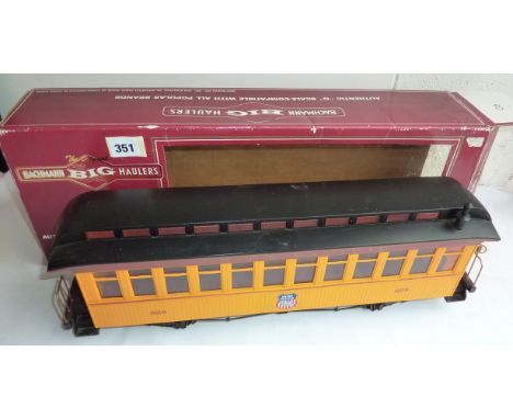 BACHMANN G SCALE BOXED COACH 97201 CLASSIC COACH (UNION PACIFIC)