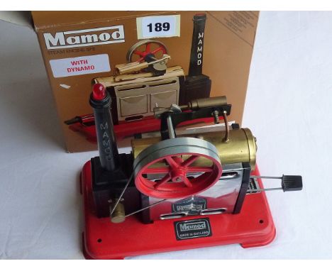 MAMOD BOXED STEAM ENGINE SP2 WITH DYNAMO