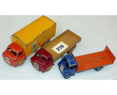 DINKY BIG BEDFORD HEINZ - WITH TIN CAN, 522 BIG BEDFORD, & GUY WITH TAIL BOARD