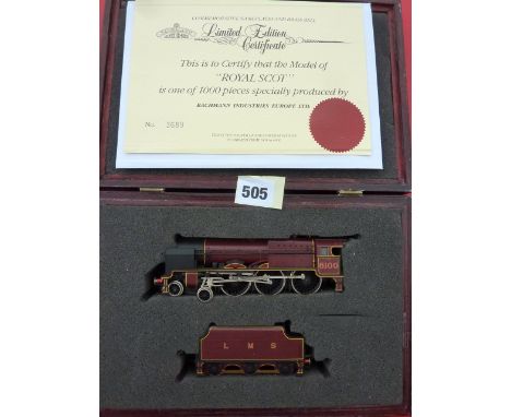 BACHMANN CASED PRESENTATION PACK 6100 ROYAL SCOT CERT NO 3689