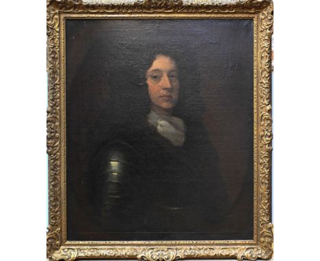 18th century English school - Portrait of a gentleman, by repute The Duke of Marlborough, oil on canvas, 73 x 61 cm