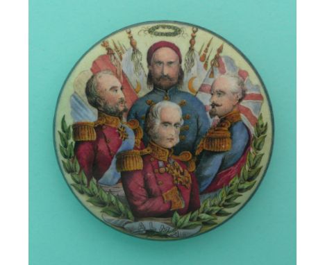 Admiral Sir Charles Napier (167A) small rim chip at eleven o’clock, Wellington with Clasped Hands (160A) and Sir Robert Peel 